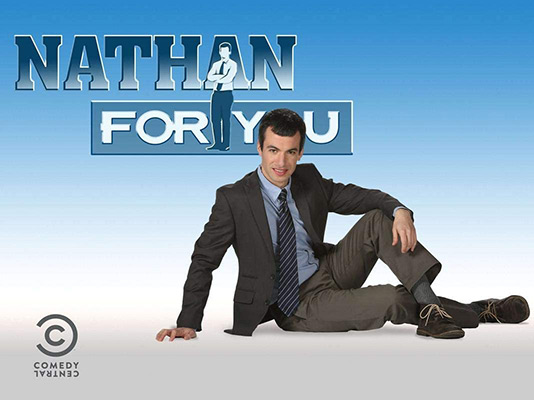 Pôster promocional de Nathan for You