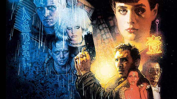 Reprodução do cartaz de Blade Runner
