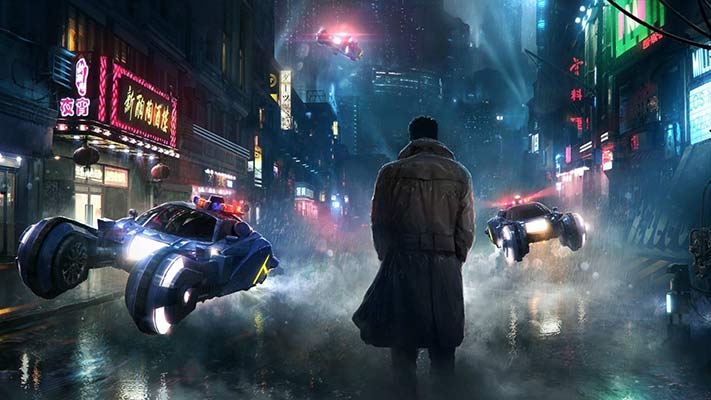 Reprodução do cartaz do filme Blade Runner