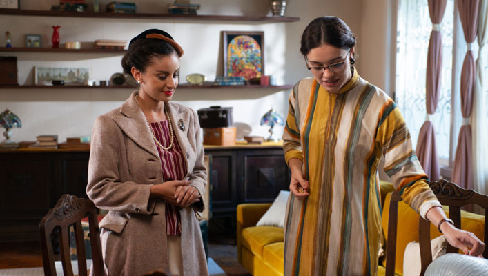 Virginia e Adelaide sala