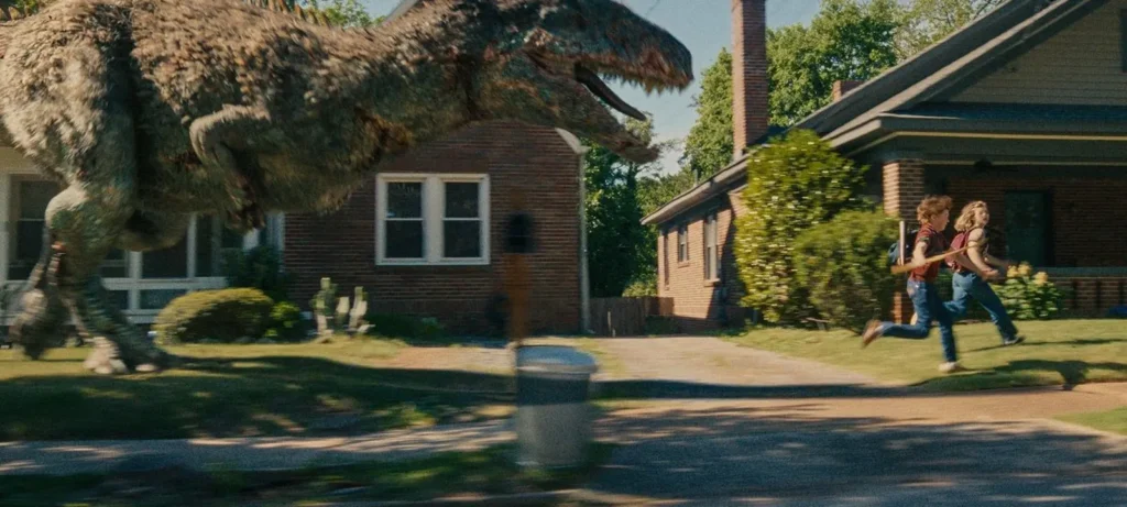 Corra que o dinossauro vem aí