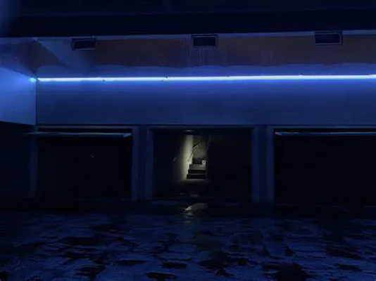 Porta do motel